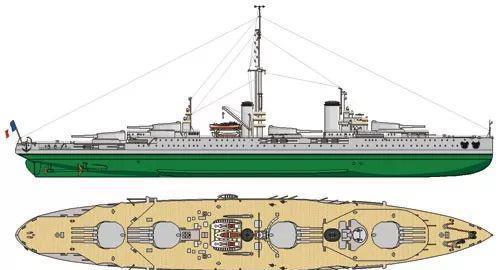四联装情结 法国海军战列舰为何偏爱四联装主