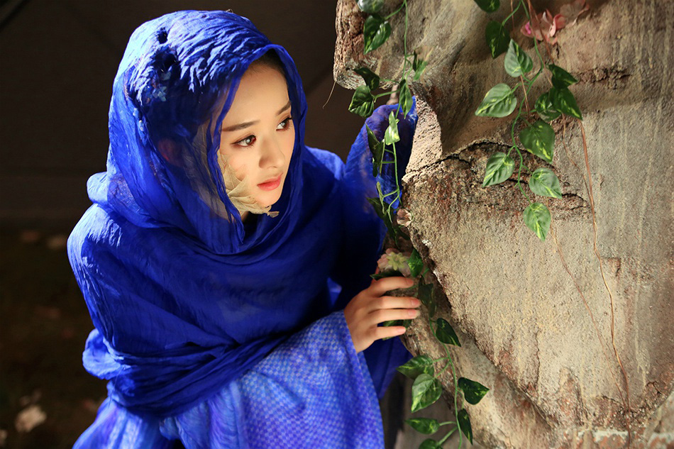 穿蓝色衣服最美的6位古装女星,杨幂刘诗诗上榜