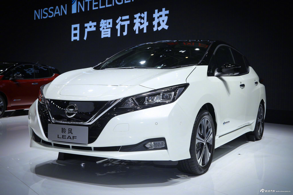 2018北京车展上，日产旗下纯电动汽车全新聆风正式亮相