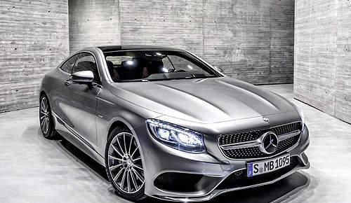 这款S级奔驰轿车, 用水晶来做汽车车灯