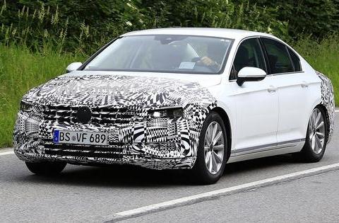 外观小改 欧版大众新款Passat谍照曝光