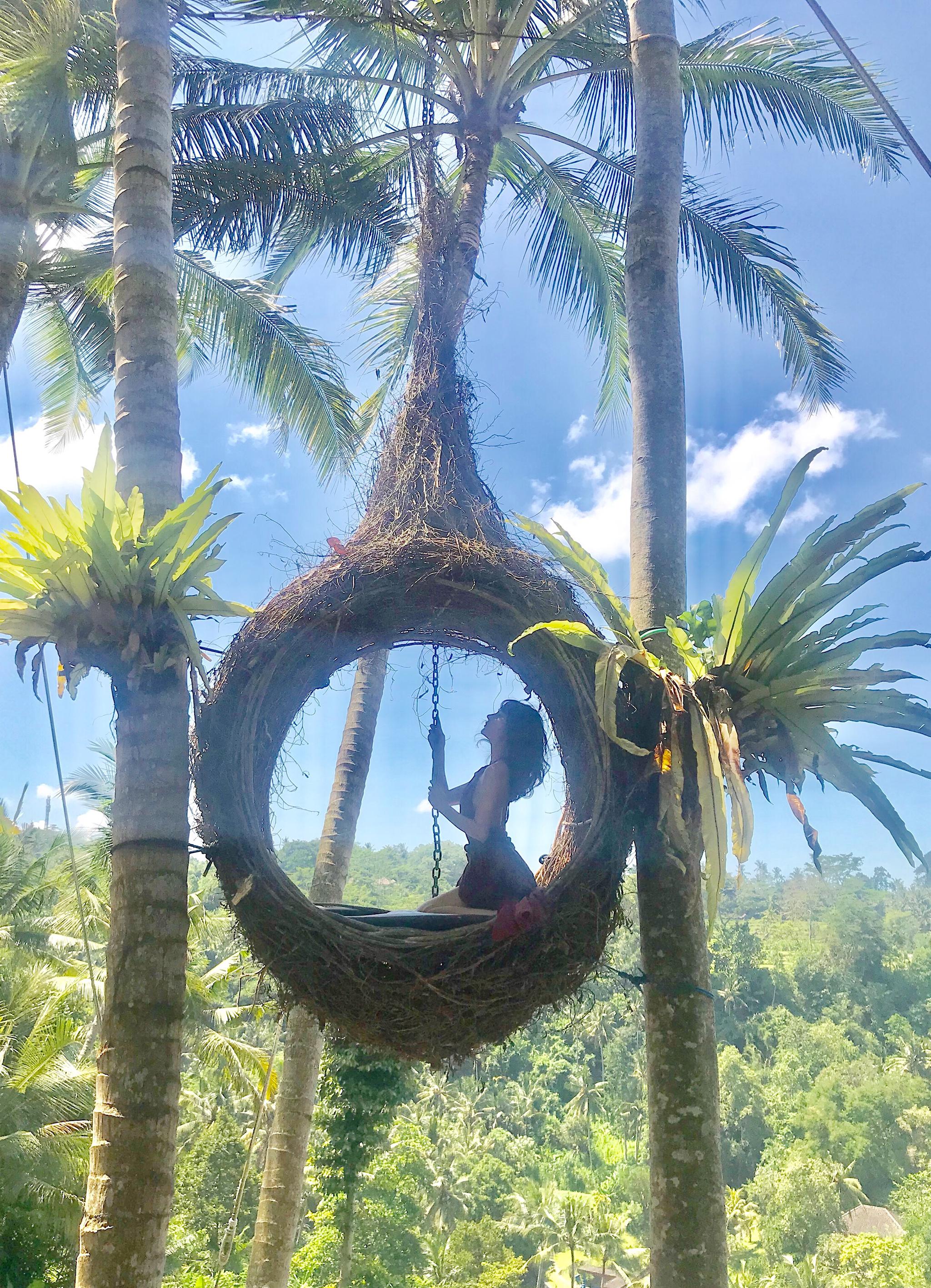 打卡巴厘岛的网红秋千_新浪看点