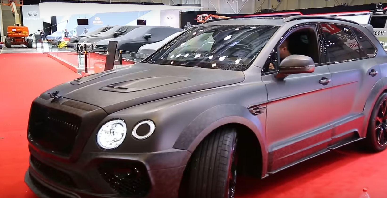 Mansory Bentayga锻造碳纤维宽体套件