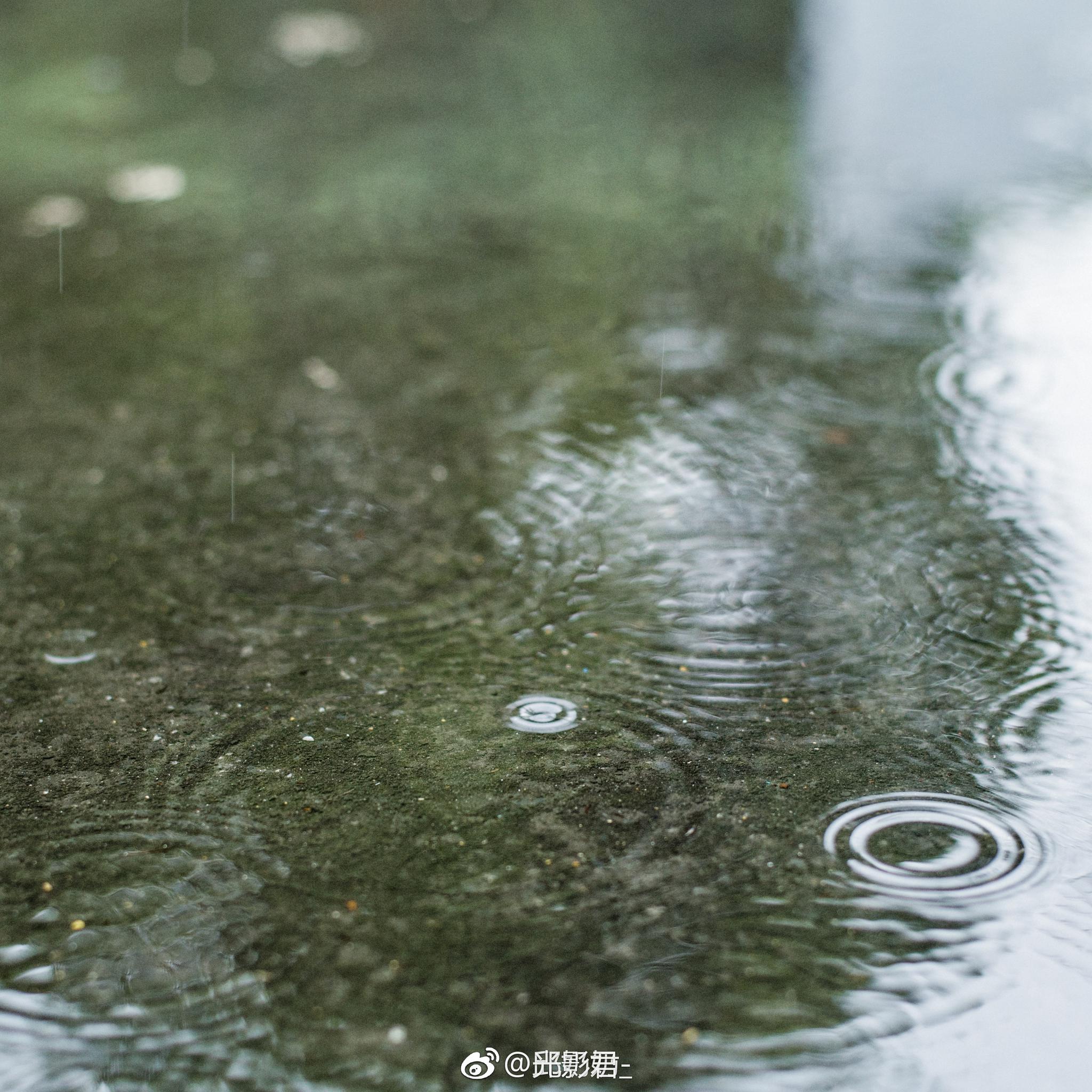 夏日来临前的雨季