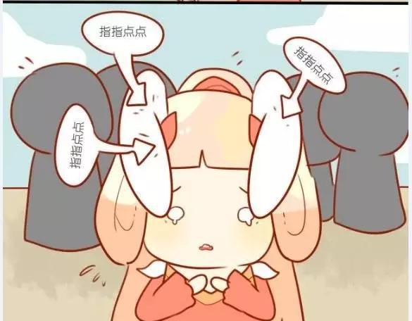 阿离被指指点点的,快哭了,就在这时大姐大木兰呈现了,他拯救了阿离!