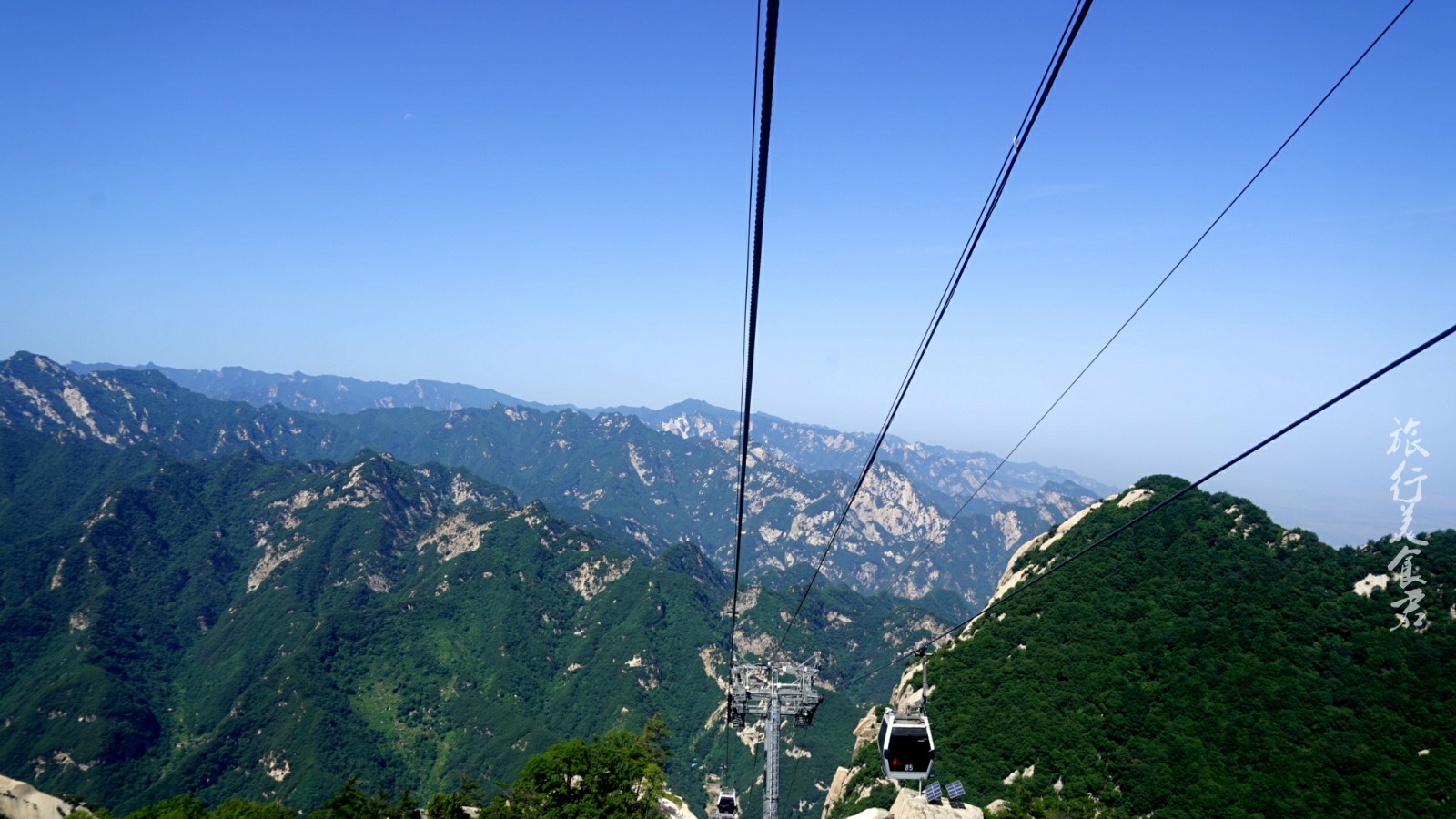 来西安旅游,强烈建议你一定要去华山乘坐西峰缆车,真的太刺激了|西峰|