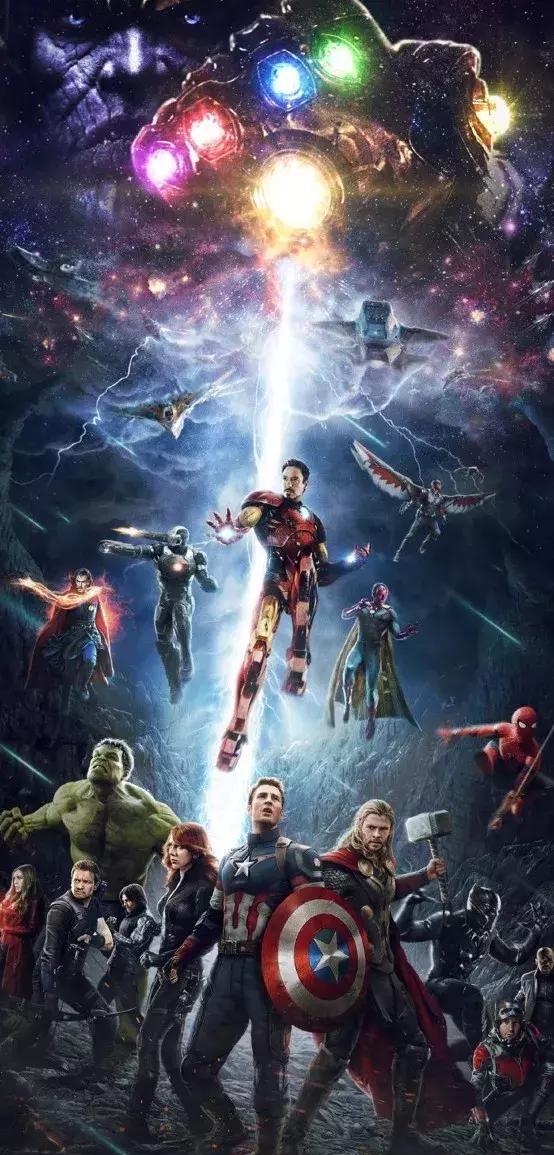 《复仇者联盟3》超清英雄壁纸,还有暗黑主题等