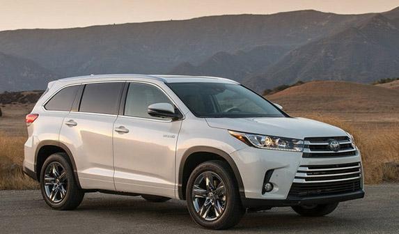 全新汉兰达图片 增添混合版油耗进一步降低