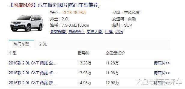 “老奇骏”门槛再降低, 全系搭载CVT, 跌到不足12万