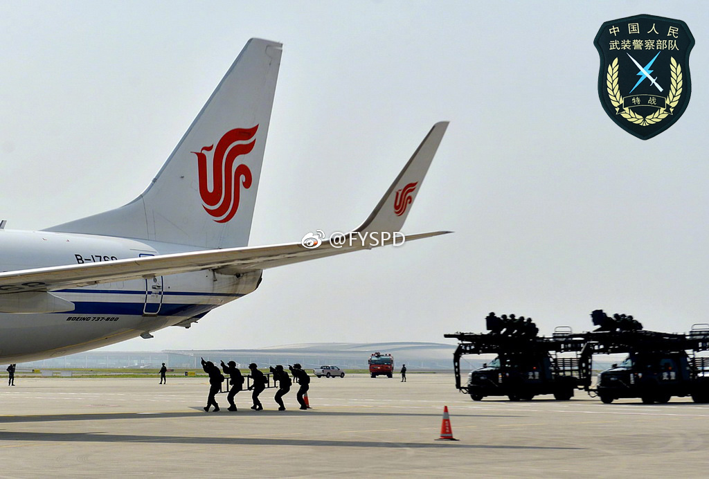 武警四川总队机动第一支队特战大队反劫机中队