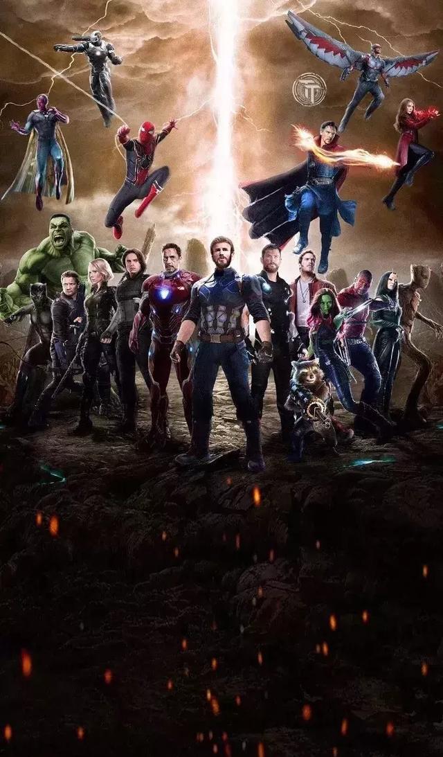 《复仇者联盟3》超清英雄壁纸,还有暗黑主题等