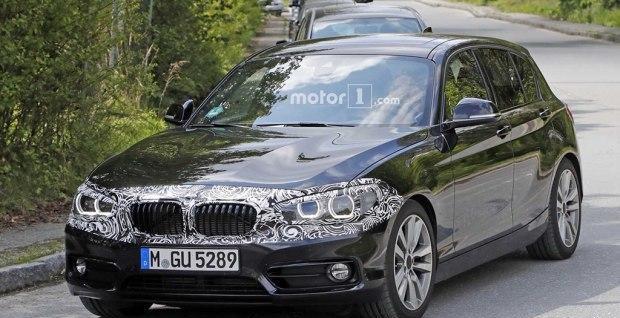 后驱版本绝唱 曝新款宝马1系路试谍照
