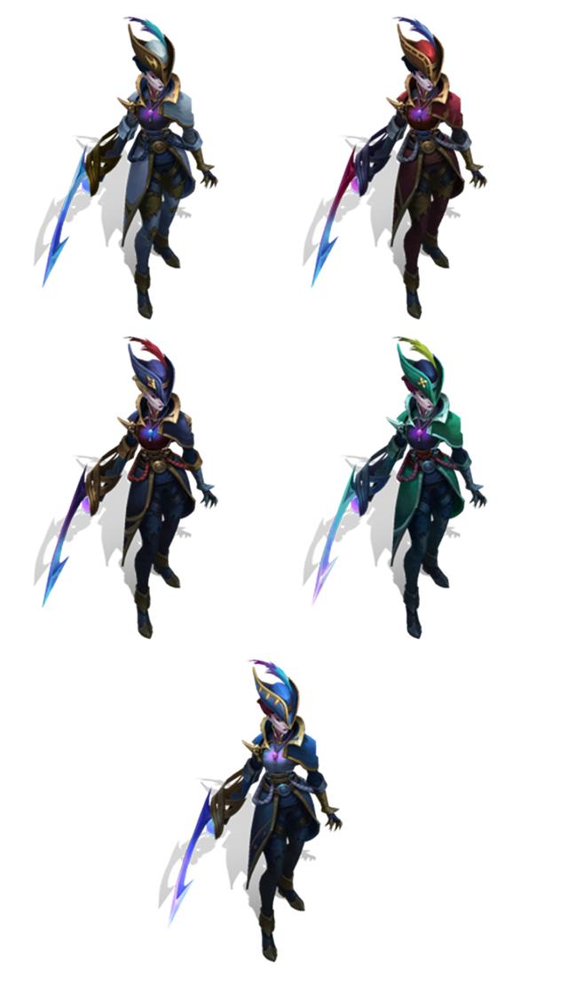 LOL新版本所有皮肤一览:派克沙尘暴十字斩!