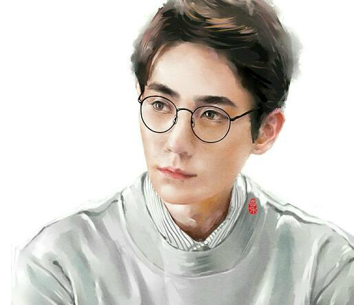 微博画手们画的朱一龙太动人感觉每一张都可以