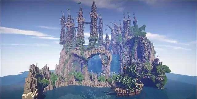 Minecraft 山间风景正好 可有山门宗派 或是隐士高人 山门 宗派 隐士 新浪新闻