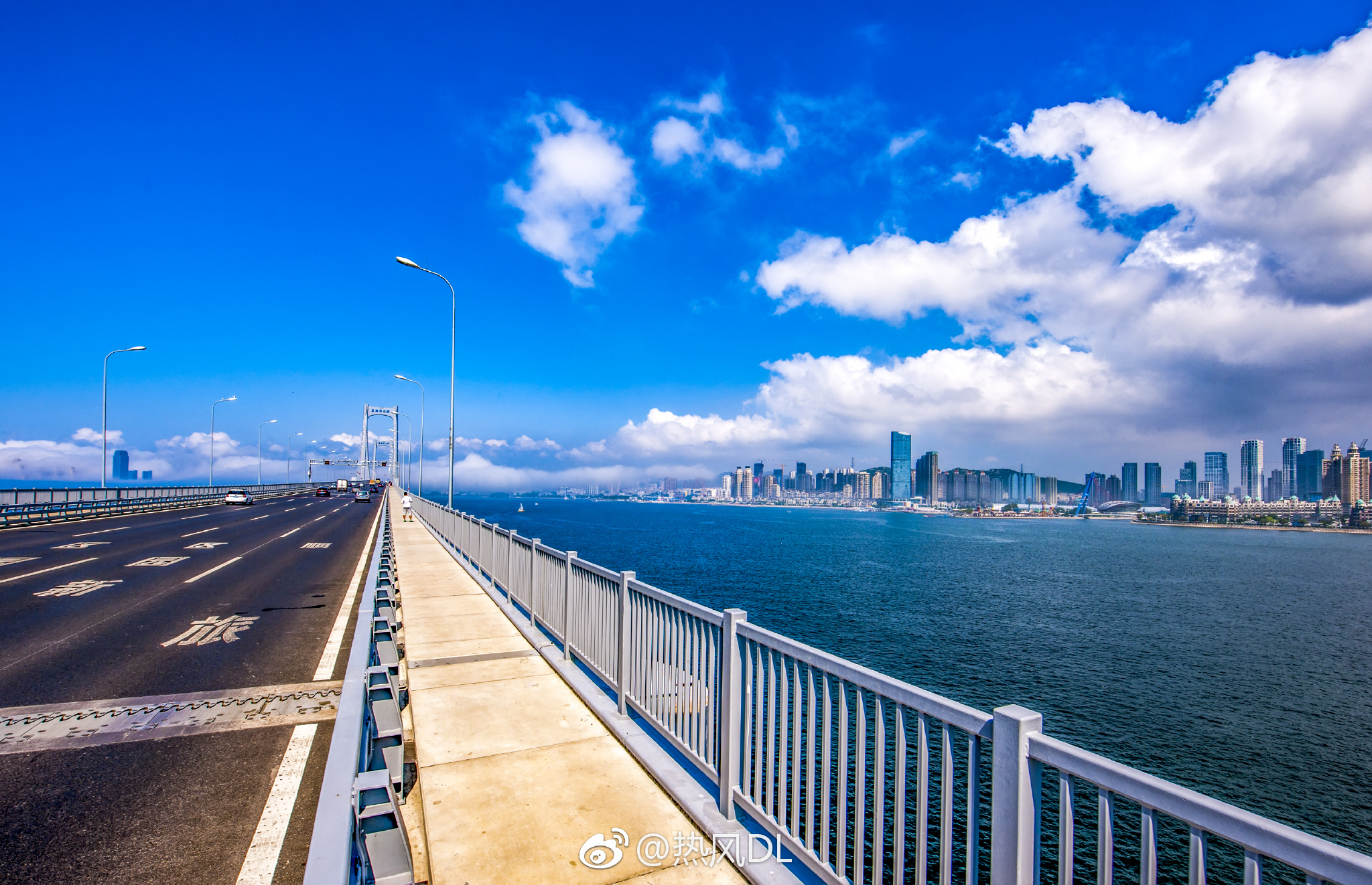 美丽的星海湾大桥,是摄影人最喜欢的一个拍摄主题