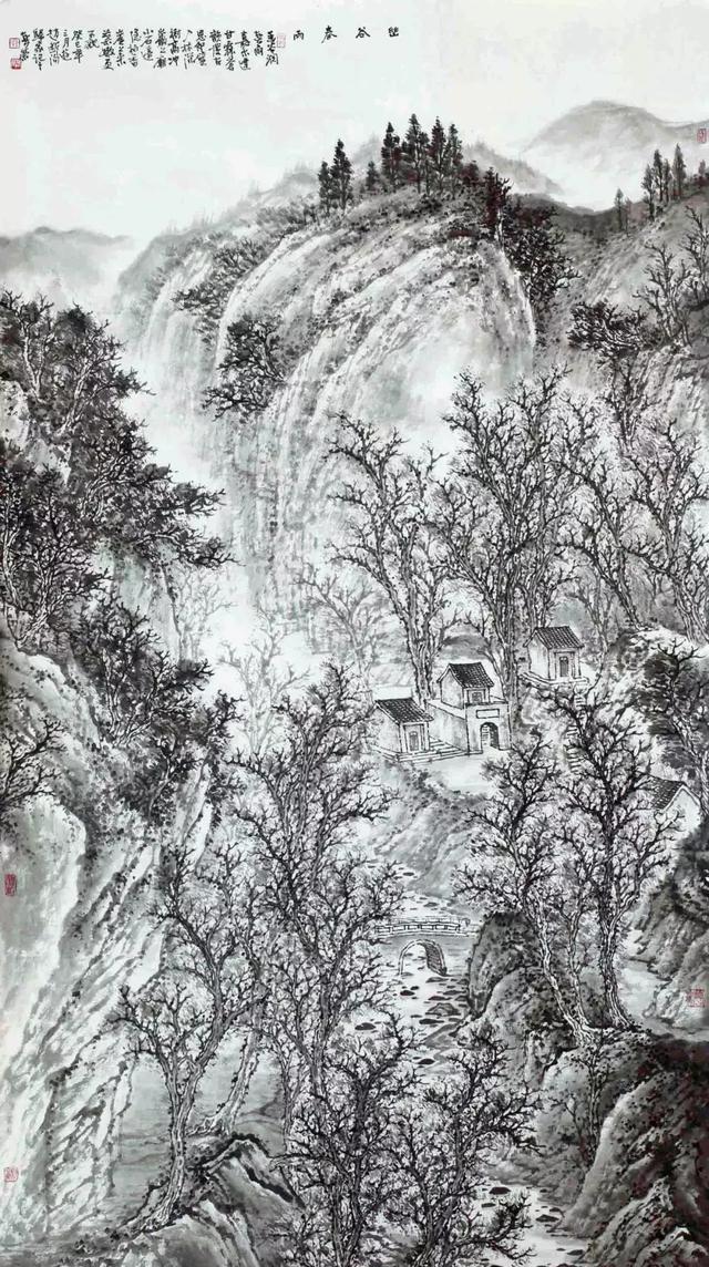 展山石之刚劲,纳山川之豪气——王春荣山水画欣赏