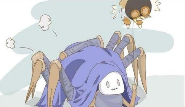 第五铅笔:机械师被蜘蛛起来茧藏当做!漫画要孵小蜘蛛这是人格少女图片
