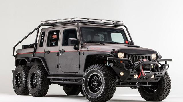 6轮牧马人都得下跪，越野车和这些车相比差太远，原因是这件装备