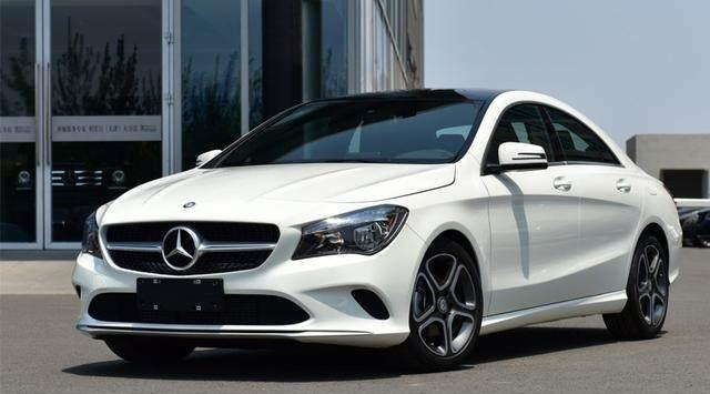 只卖25万的进口奔驰轿跑 无框门外观