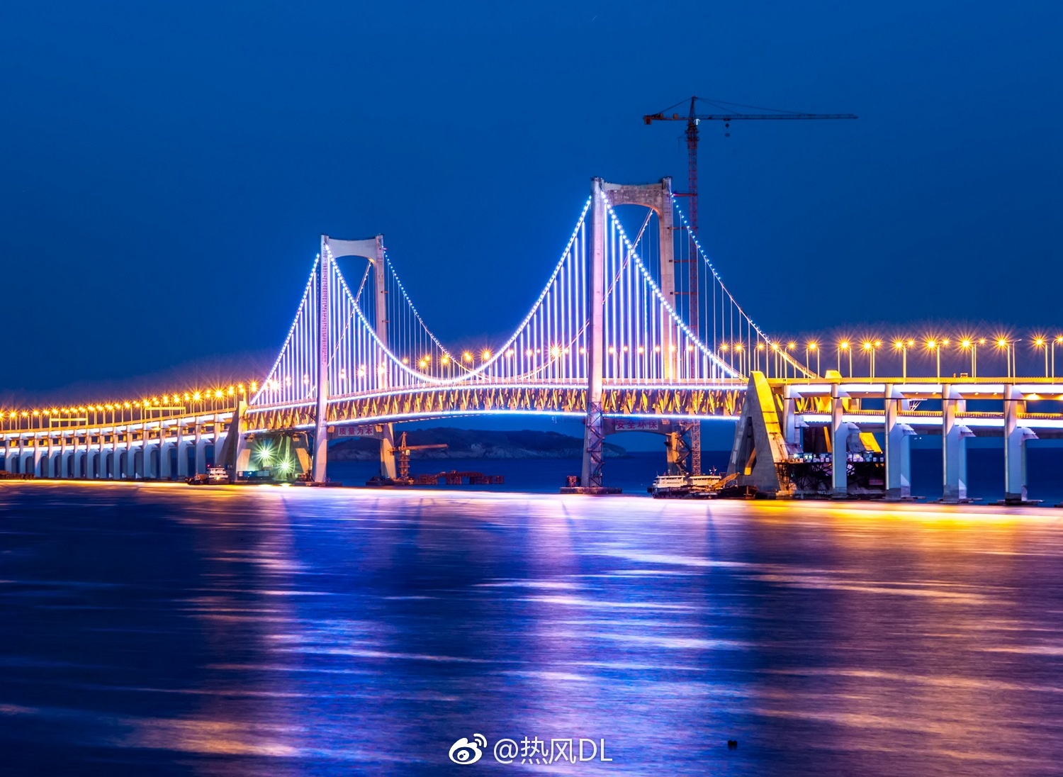 美丽的星海湾大桥,是摄影人最喜欢的一个拍摄主题