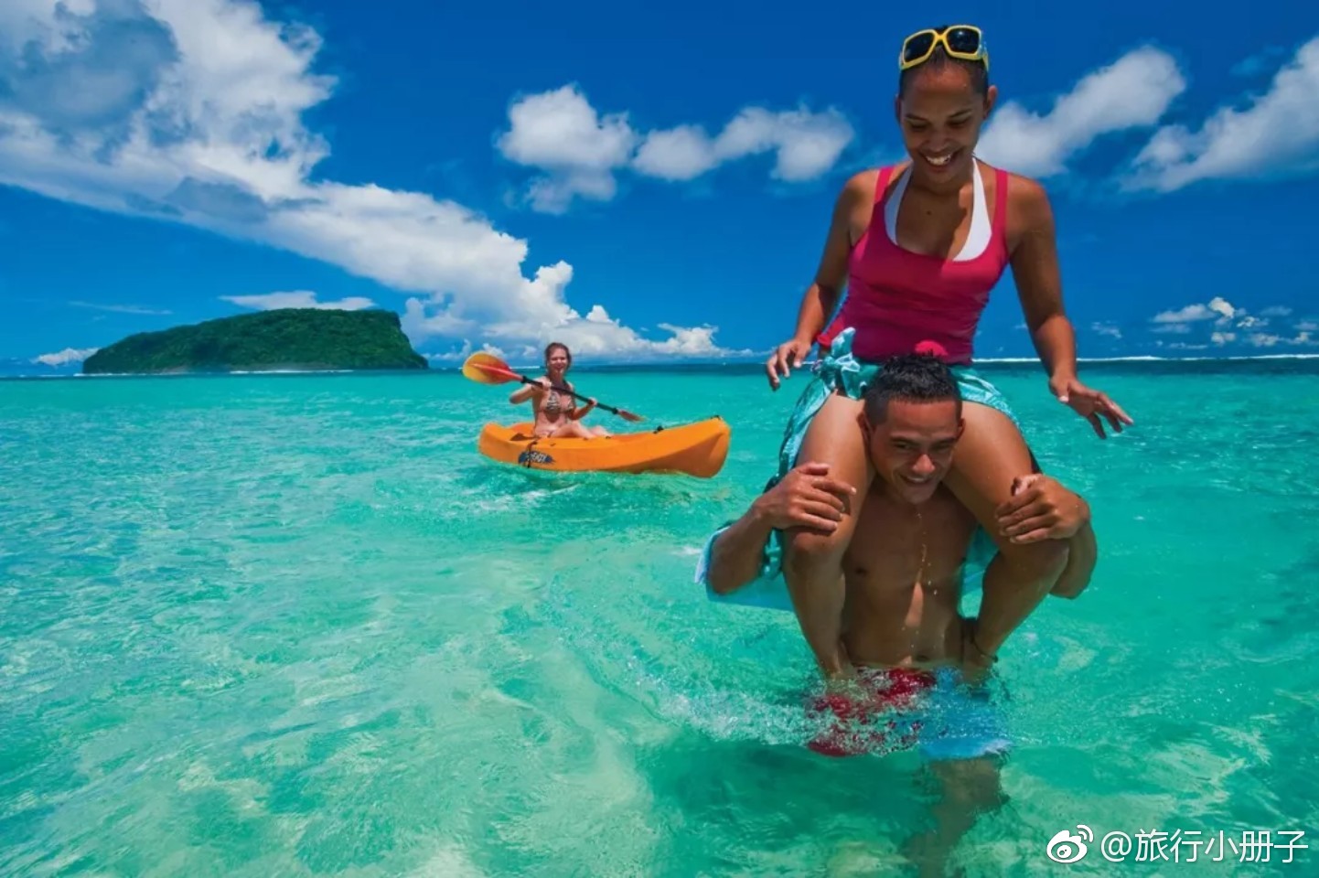 萨摩亚《孤独星球》零差评海岛。许多人去过斐济