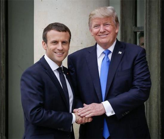特朗普怂恿法国退出欧盟,年轻的马克龙会上当