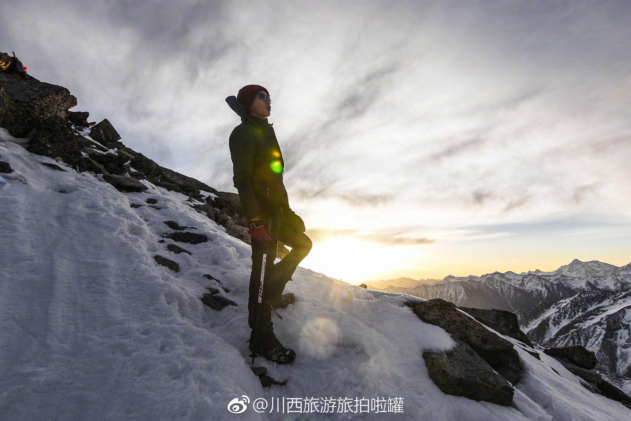 在经历过跋山涉水,翻山越岭,看到呈现在你眼前的美景时