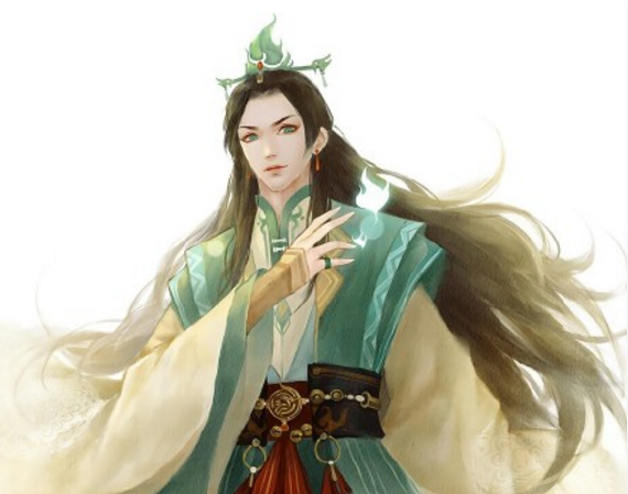 《天官赐福》中，戚容一直爱着谢怜，只是谢怜一直没放在心上!