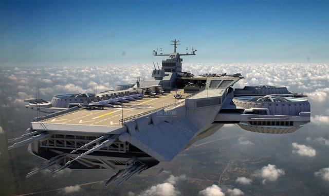 中国核动力"空天母舰"2050年部署