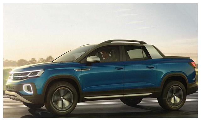 大众Tarok概念皮卡官图发布 搭1.4T动力/家族气息浓郁