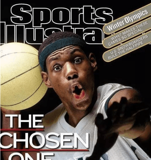 重温詹姆斯高中生涯 告诉你当时他有多强!