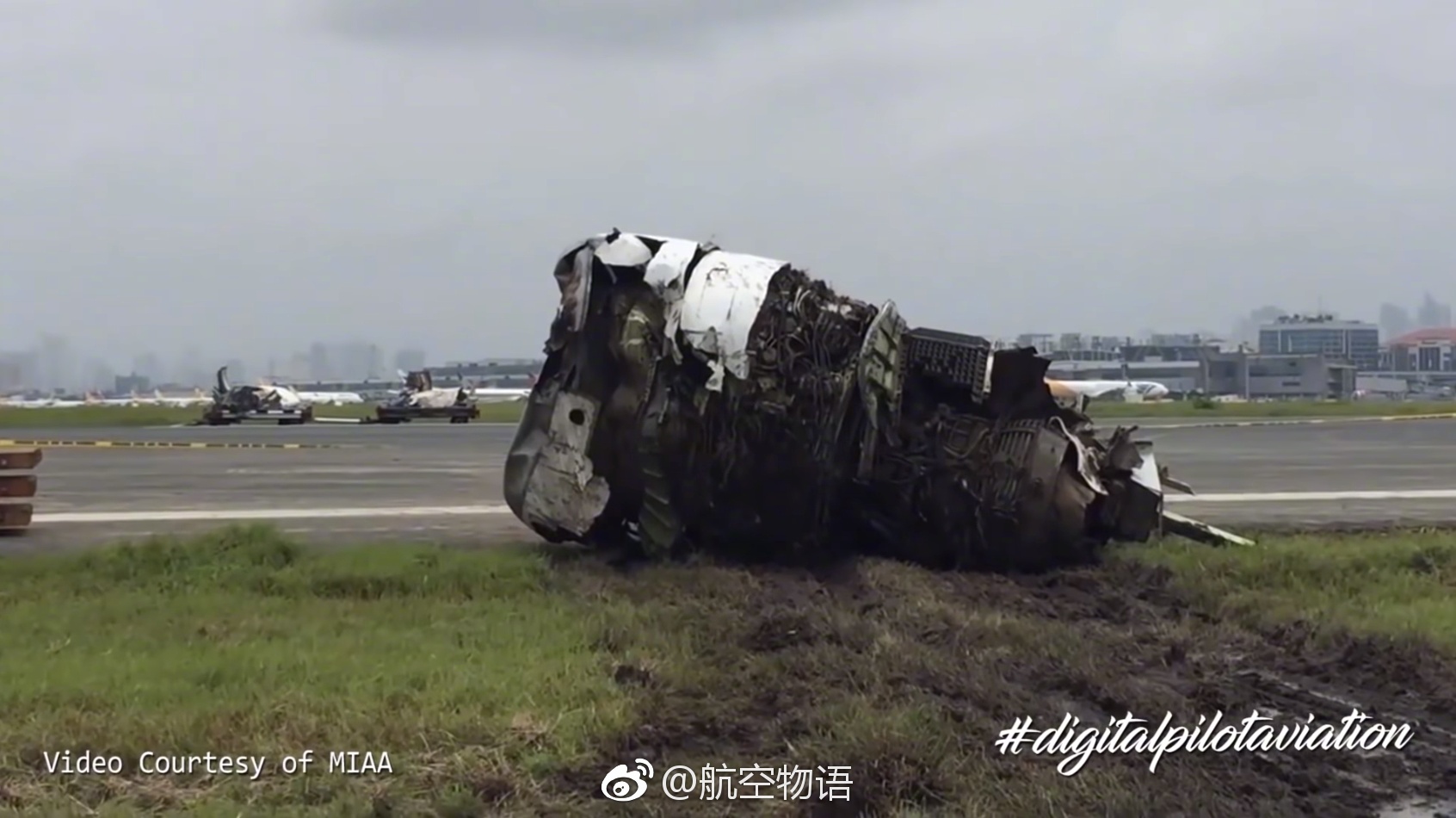 马尼拉国际机场公布了一组厦门航空MF8667航