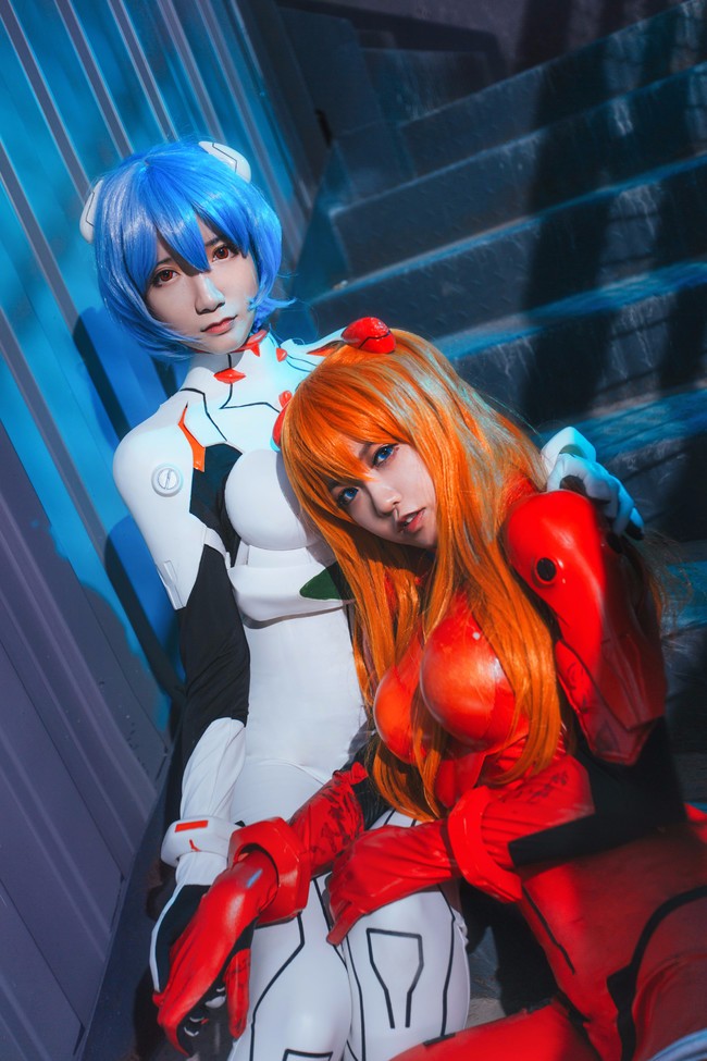 cosplay皮套的eva是啥,简单的cosplay角色 动漫cos:eva战斗服,童年女神买一送一!