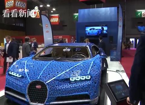 乐高用百万积木搭“布加迪威龙” 而且真能开！