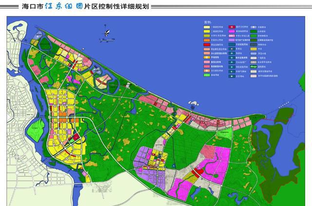 海口东海岸(江东组团)规划剖析及重点项目分布-海居网