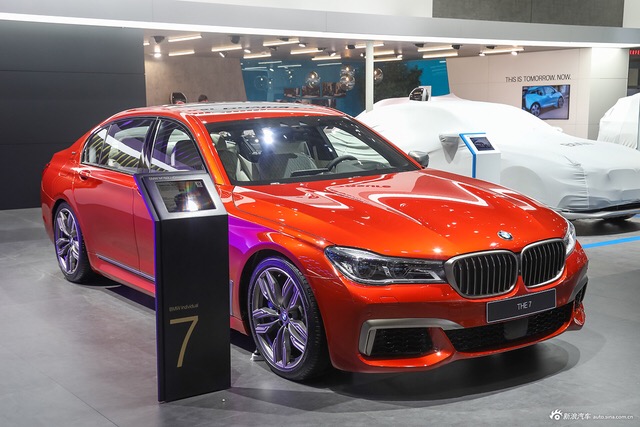 实拍M760Li 原来7系也可以这么时尚