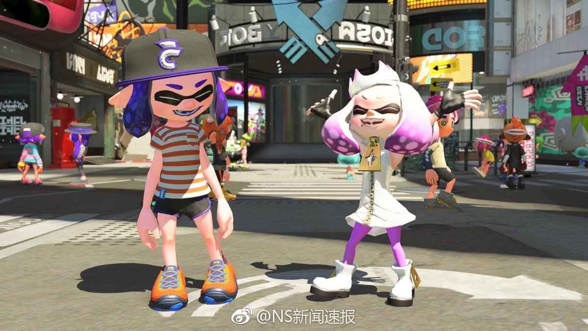 7月13日,《splatoon2》偶像组合 amiibo 正式发售