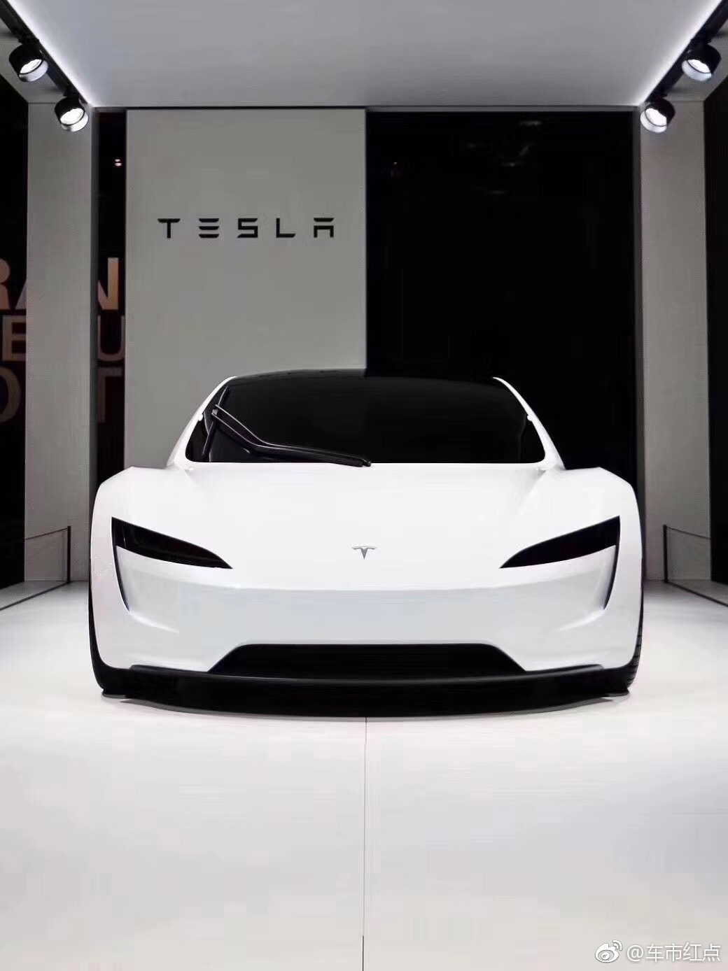 特斯拉roadster外观,特斯拉roadster2 壁纸 tesla roadster亮相瑞士巴塞尔车展,提速1.9s,贾跃亭