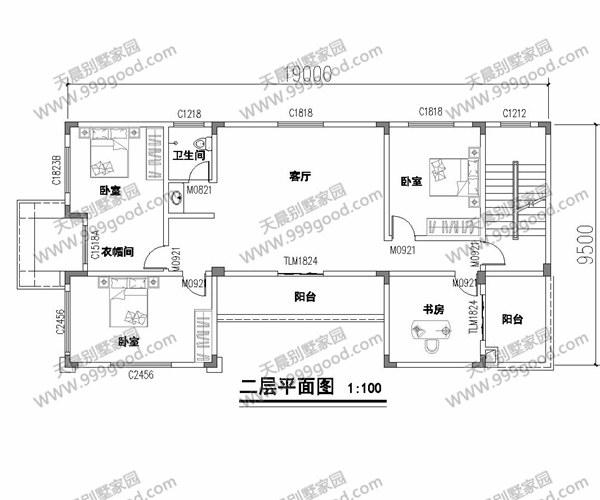 5米农村三层别墅设计图,精益求精的跃层设计!
