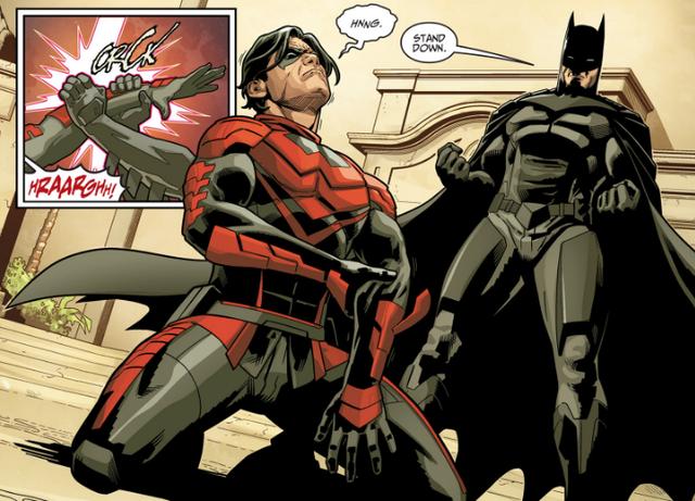 《不义联盟》蝙蝠侠怒打不孝子,老管家拦住了蝙蝠侠!感动!