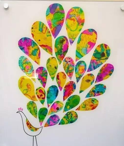 幼儿园手工之卡纸粘贴画: 超级有创意, 小班到大班的玩法都有