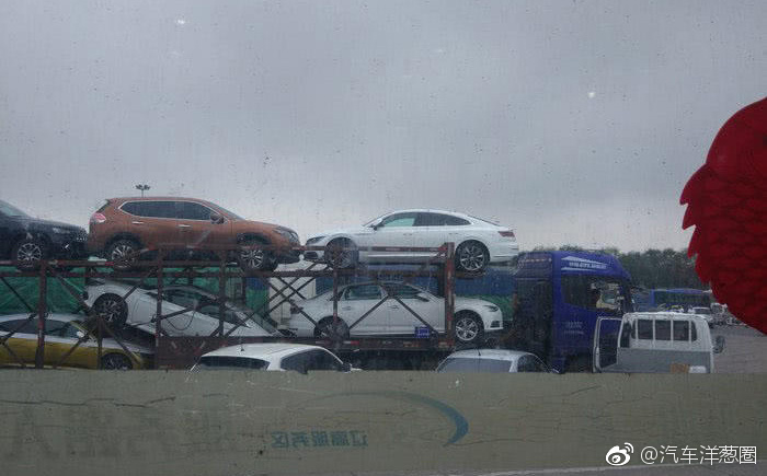 偶遇一大波全新大众CC！高颜值不输奥迪A4L