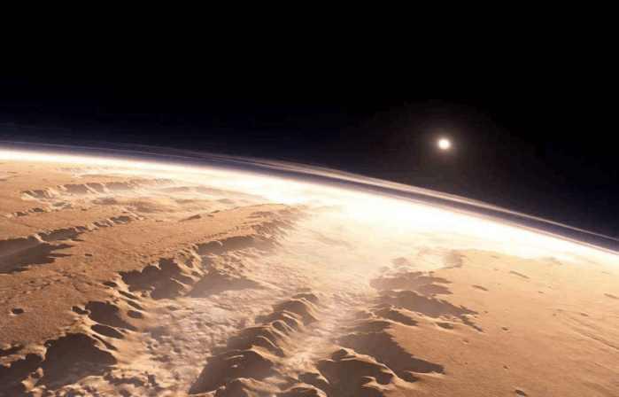 NASA的火星探测器发现150千米巨洞, 火星生命之谜或被揭开