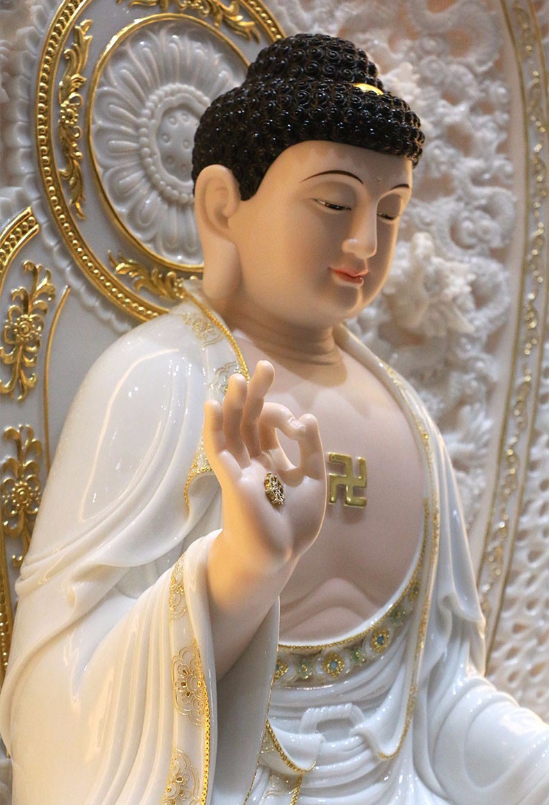 华严三圣 释迦牟尼佛 文殊菩萨 普贤菩萨 最美最妙最庄严的佛像