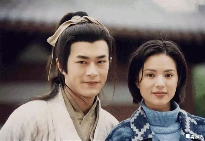 95版《神雕侠侣》幕后旧照,李莫愁第一次“心平气和”和过儿同框