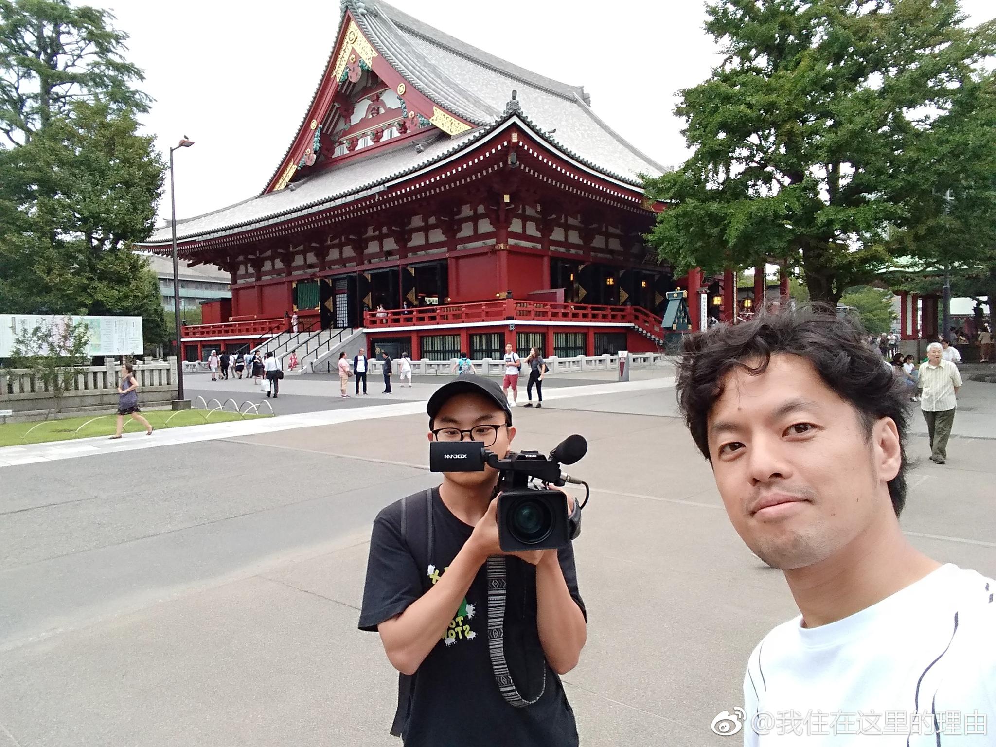 竹内亮导演又去浅草寺啦大家有想买的御守么东游食记和之