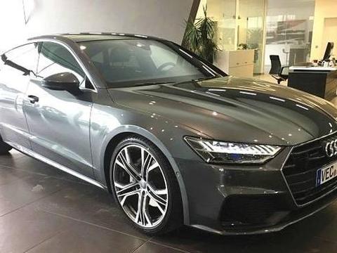 全新奥迪A7终于来了,贯穿式尾灯无框车门,无愧号称奥迪家族颜王