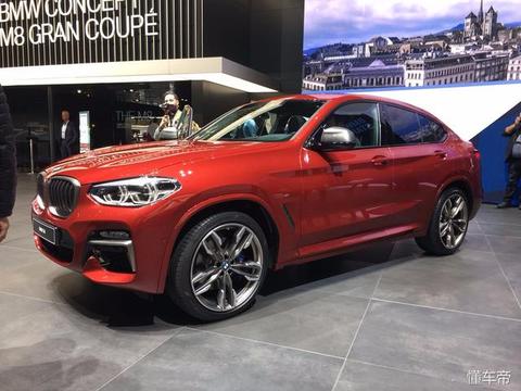 新一代宝马X4亮相日内瓦车展，动力碾压奔驰