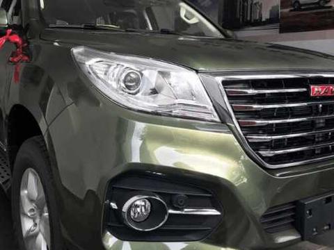 哈弗H9舒适提车, 军绿车身帅到掉渣, 霸气程度丝毫不输普拉多